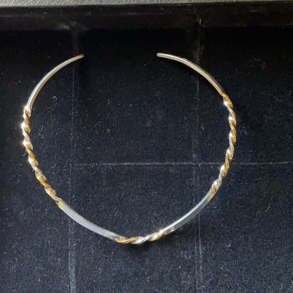 Charm collar necklace
